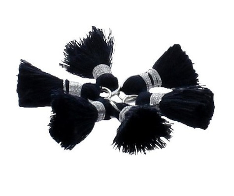 pompon fil 20 mm x 6 marine