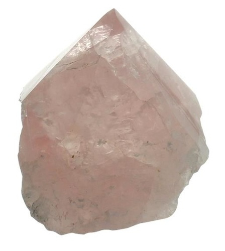 POINTE BRUTE QUARTZ ROSE - PIECE DE 200 A 300 GR