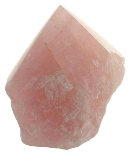 POINTE BRUTE QUARTZ ROSE - PIECE DE 300 A 400 GR