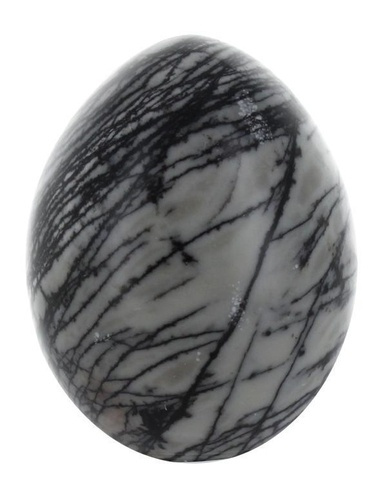 OEUF JASPE ARAIGNEE - PIECE DE 7 A 9 CM