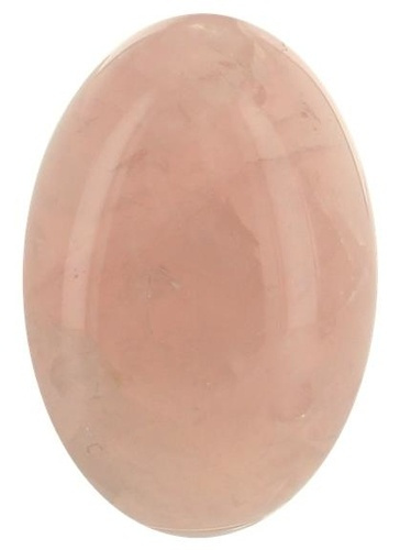 oeuf quartz rose - piece de 8 a 9 cm