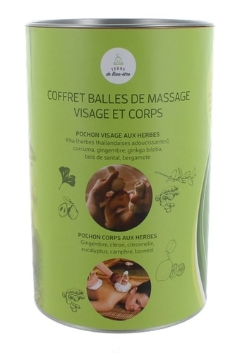 COFFRET BALLES DE MASSAGE - VISAGE ET CORPS