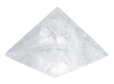 PYRAMIDE CRISTAL DE ROCHE 15 CM