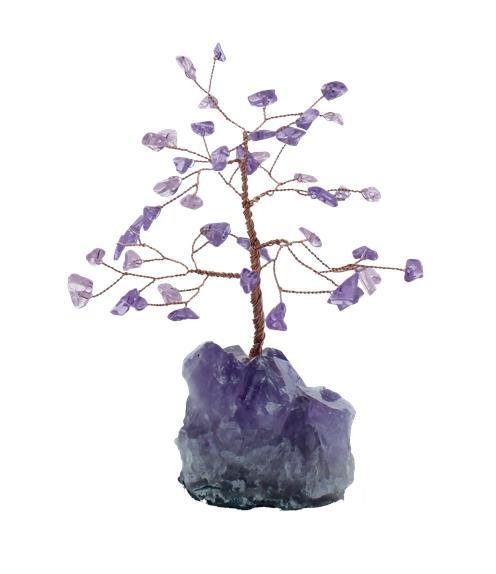 ARBRE DU BONHEUR AMETHYSTE 45 PIERRES