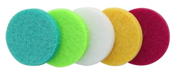 Buvards pour Diffuseurs Colliers Bracelets Clips Assortiment de 5