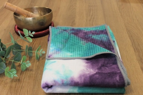 Serviette de Yoga Anti Dérapante Tie & Dye