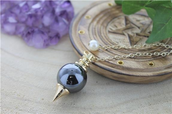 PENDULE SEPHOROTON EN HEMATITE
