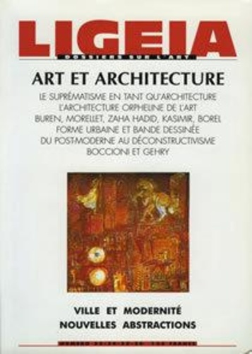 Ligeia N° 33 : Art et Architecture
