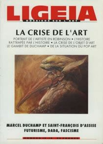 Ligeia N° 15 à 16 : La crise de l'art
