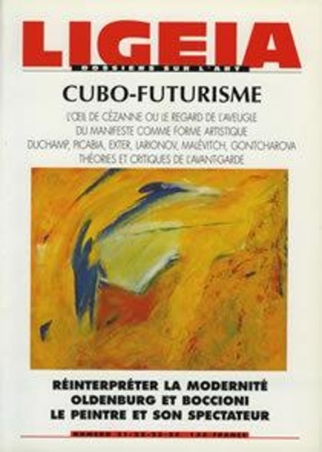Ligeia N° 21 à 24 : Cubo-futurisme