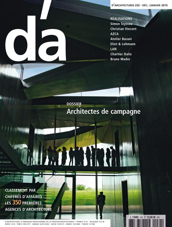 D'ARCHITECTURES D'A N°232 Architectures de campagne