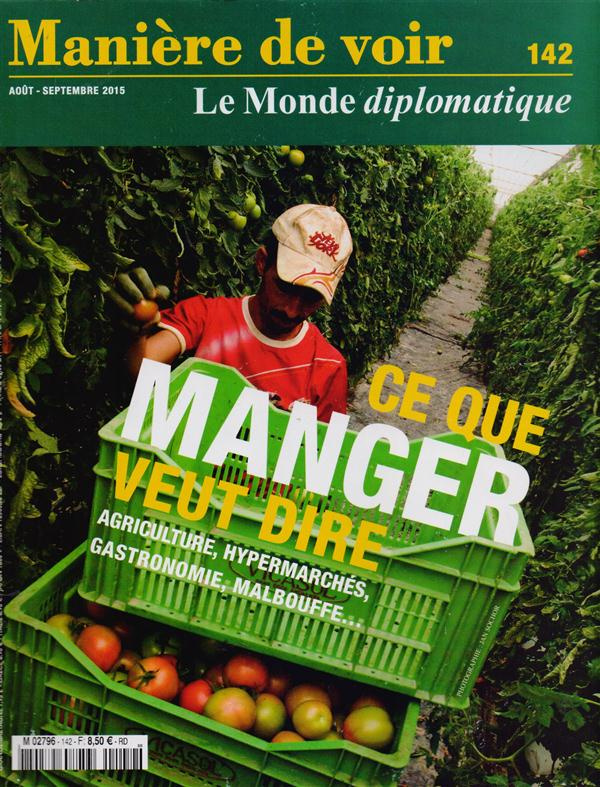 Manière de voir N° 142