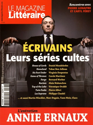 Le Magazine Littéraire N° 567, mai 2016