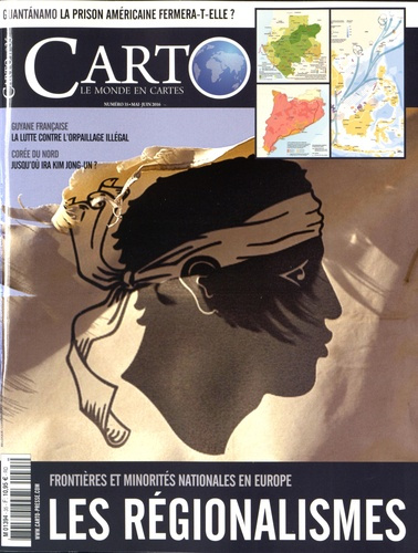 Carto N° 35, mai-juin 2016 : Les régionalismes