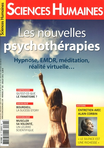Sciences Humaines N° 283, juillet 2016 : Les nouvelles psychothérapies