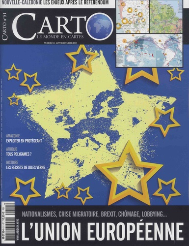 Carto N° 51, janvier-février 2019 : L'Union européenne
