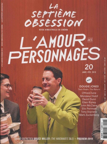 La septième obsession N° 20, janvier-février 2019 : L'amour des personnages