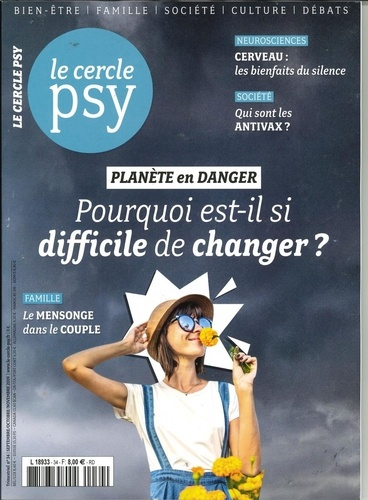 Le Cercle Psy N° 34, septembre-octobre-novembre 2019 : Planète en danger