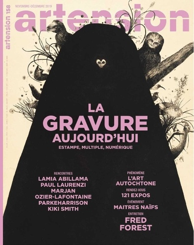 Artension N° 158, novembre-décembre 2019 : La gravure aujourd'hui