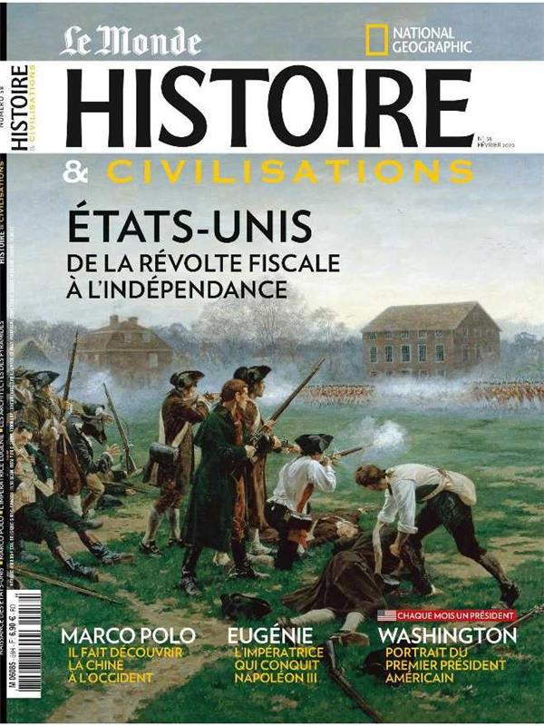 Histoire & civilisations N° 58, février 2020
