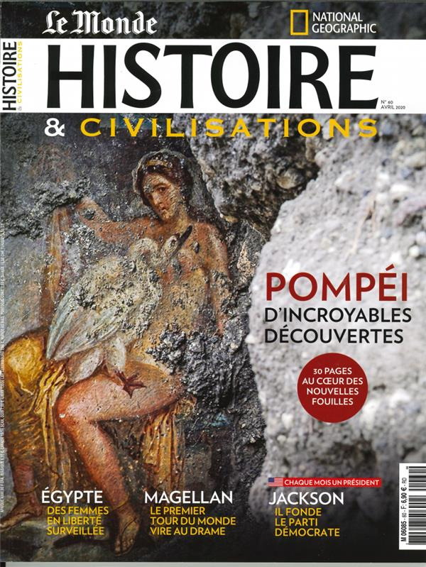 Histoire & civilisations N° 60, avril 2020