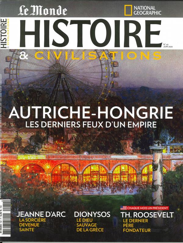 Histoire & civilisations N° 62, juin 2020