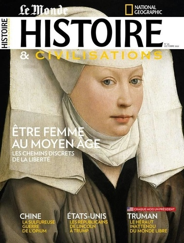 Histoire & Civilisations N°65 - Etre femme au moyen âge - octobre 2020