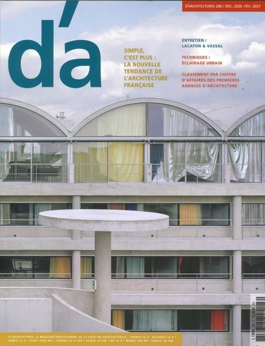 Revue d'Architectures N° 286, décembre 2020