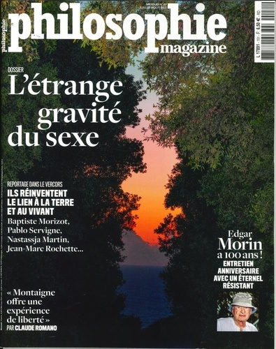 Philosophie Magazine N° 151, juillet-août 2021 : Le sexe, c'est grave ?