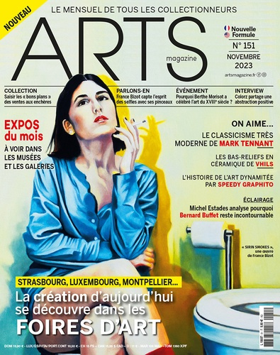 Arts Magazine N° 151 : La création contemporaine dans les Foires et Salons de novembre 2023
