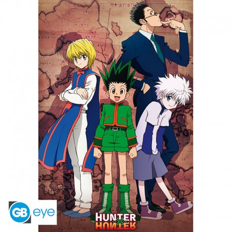 Hunter X Hunter - Poster roulé filmé 91.5 X 61cm : Héros