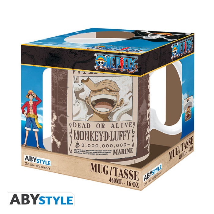 One Piece - Mug 460 ml : Luffy Wanted