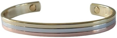 BRACELET MAGNETIQUE 3 METAUX - GM - COPPERSON