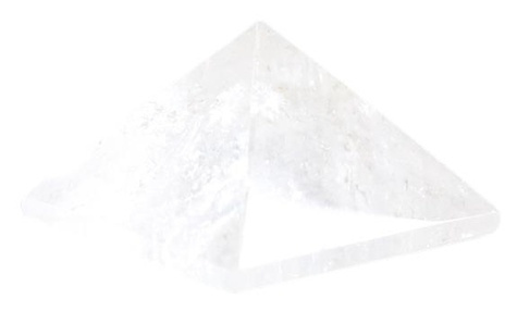 PYRAMIDE CRISTAL DE ROCHE 25 X 25 MM