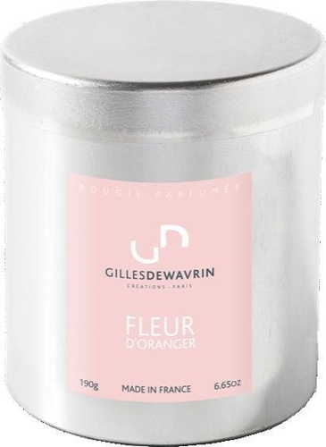 BOUGIE PARFUMEE "FLEURS D'ORANGER"