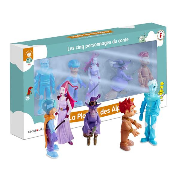 LES CINQ PERSONNAGES DU CONTE LA PLANETE