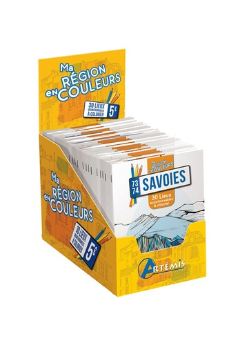 SAVOIE BOITE MA REGION EN COULEURS 20 EX