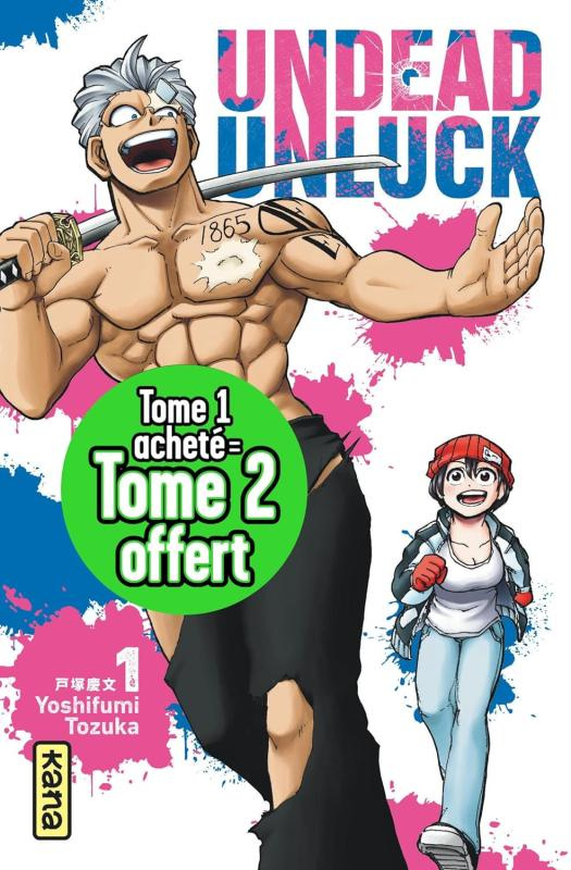 Undead Unluck : Pack en 2 volumes : Tome 1 et 2. Dont Tome 2 offert