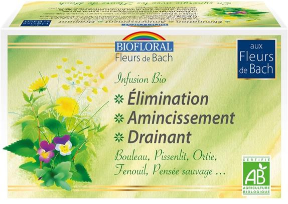 INFUSION FLEURS DE BACH ELIMINATION - BIO