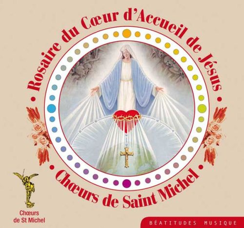 Rosaire du coeur d’Accueil de Jésus – Coffret 4 CD. Coffret de 4 CD