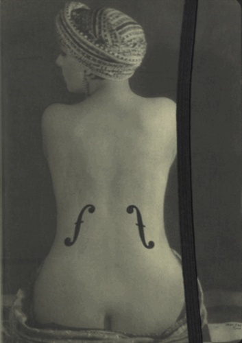 MOYEN CARNET MAN RAY VIOLON.