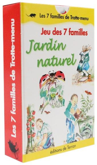 JEU DES 7 FAMILLES JARDIN NATUREL - LES 7 FAMILLES DE TROTTE-MENU