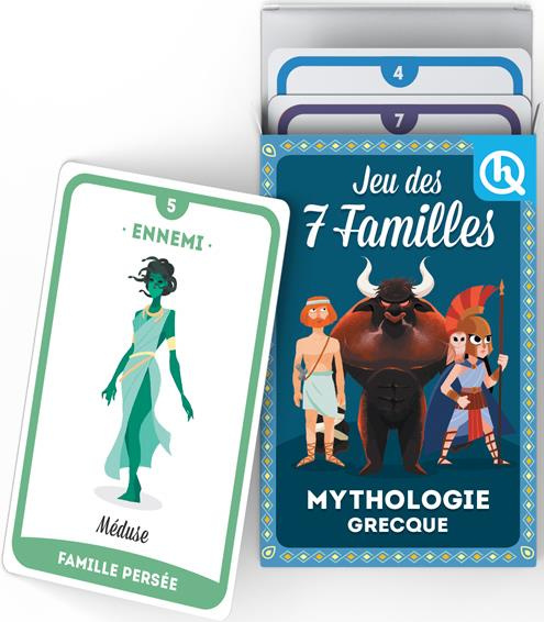 7 FAMILLES MYTHOLOGIE GRECQUE