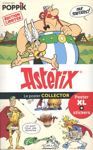 POPPIK Astérix : 1 poster   45 stickers repositionnables