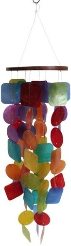 MOBILE COQUILLAGES - ARC-EN-CIEL - 65 CM