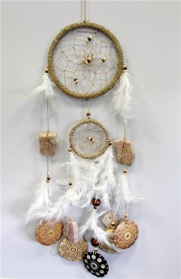 ATTRAPE-REVES BEIGE NATUREL - MM