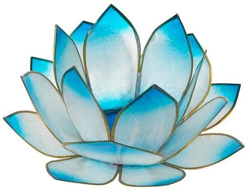 PHOTOPHORE LOTUS - COLORIS TURQUOISE