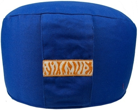 ZAFU - BLEU MARINE - ECORCE DE SARRASIN - H 14 CM