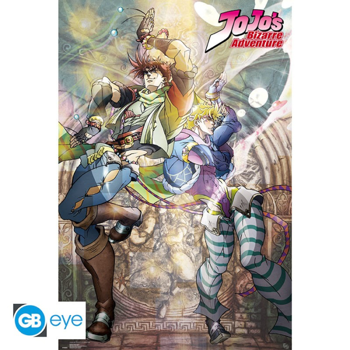 Jojo's Bizarre Adventure - Poster maxi roulé 91,5 x 61 cm :Joseph