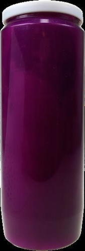 LAMPE DE SANCTUAIRE HUILE VEGETALE - FUSHIA